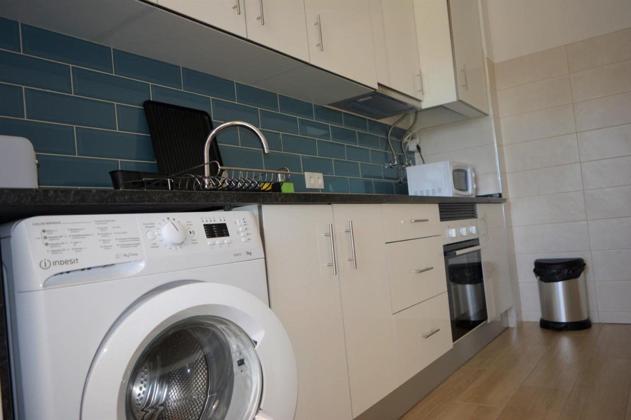 Apartamento Azul Quarteira Bagian luar foto